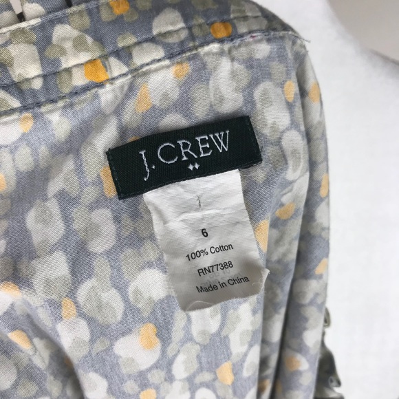 J. Crew Ruffle Top Sz 6 - Picture 6 of 6